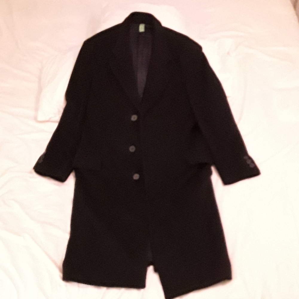 Cashmere blend overcoat